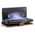 CASEME флип-кейс для Samsung Galaxy Z Fold6 5G, Litchi Wallet, коричневый
