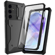 Чохол для Samsung Galaxy A55, ERBORD Rugged Case, чорний (Дві рамки)