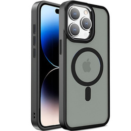 Чехол для iPhone 15, MagColor для MagSafe, черный