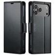 Глянцевый чехол-кошелек Litchi для iPhone 17 Pro Max