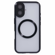 Магнітний чохол Dual Glass MagSafe для iPhone 16, чорний