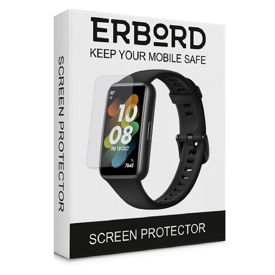 3x Гидрогелевая фольга ERBORD для Huawei Band 7