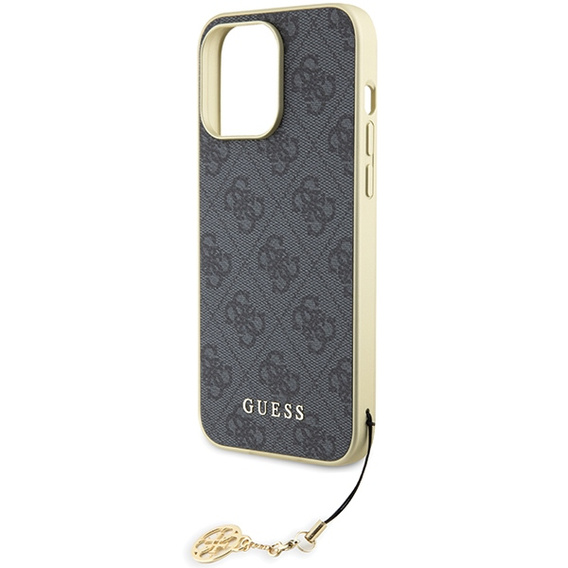 Чехол Guess 4G Charms с подвеской для iPhone 15 Pro Max