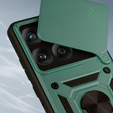 Чехол NOX Camera Slide Motorola Edge 60 / 60 Fusion, CamShield Slide, зелёный