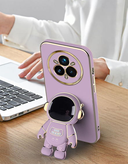 Чoхол до Realme 14 Pro 5G, Astronaut, фіолетовий