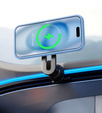 Чохол для iPhone 13, для MagSafe, ERBORD Matt Case, синій + захисне скло