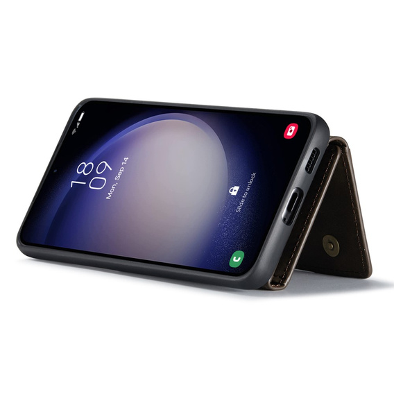 Чехол до Samsung Galaxy A56 5G, DG.MING 2in1, кофе