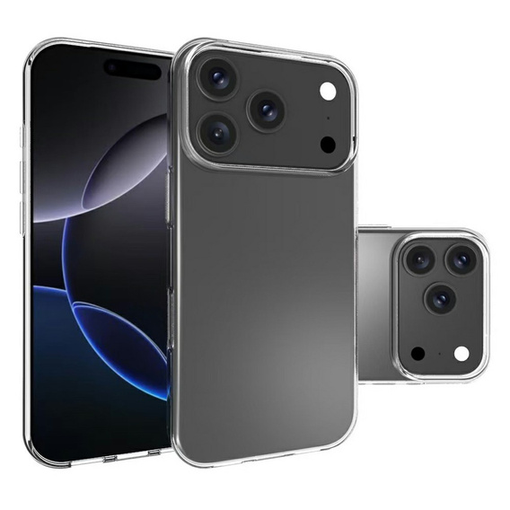 Чехол из TPU с полным вырезом для камеры для iPhone 17 Pro Max