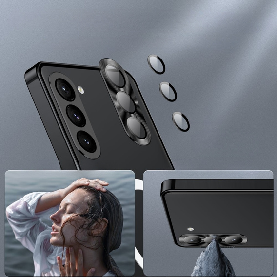 Захисний чохол для камери Samsung Galaxy S23, CamShield MagSafe, прозорий / чорний