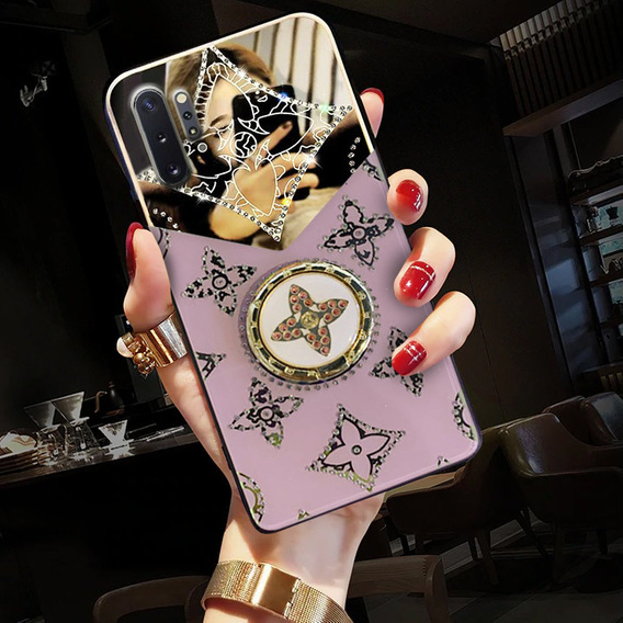 Чехол Fashion до Samsung Galaxy Note 10 Plus, фиолетовый