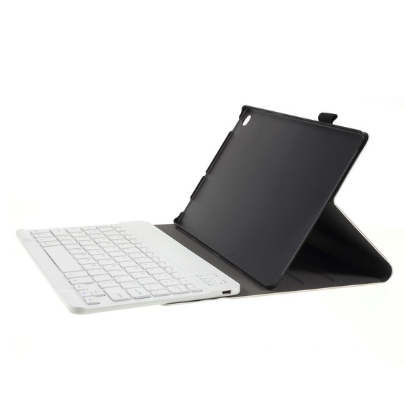 Чехол + клавиатура Samsung Galaxy Tab S5e SM-T720, розовый rose gold