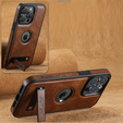 чохол Mujjo Шкіряний до iPhone 15 Pro, MagSafe, Brown