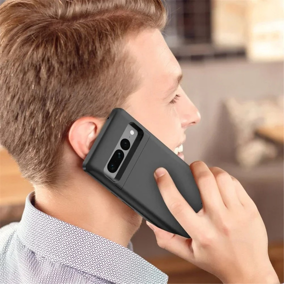 Чехол с батареей 7000mAh до iPhone 13 Pro Max, чёрный