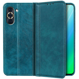 Флип-кейс для Huawei Nova 10 Pro 4G, Split Leather, зелёный