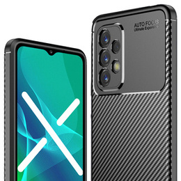 Чoхол до Samsung Galaxy A53 5G, Carbon Gel, чорний