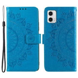 Чохол-книжка для Motorola Moto G73 5G, Mandala Flower, м'яти