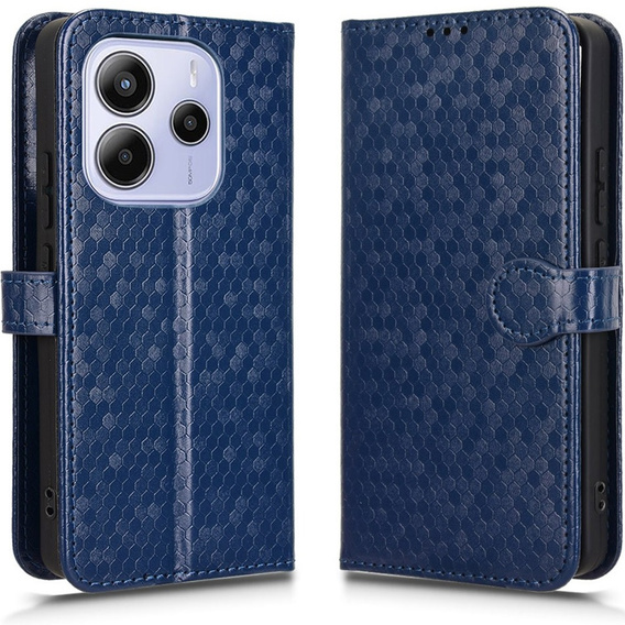 Чохол-фліп для Xiaomi Redmi Note 14 4G, Wallet Rhombus, м'яти