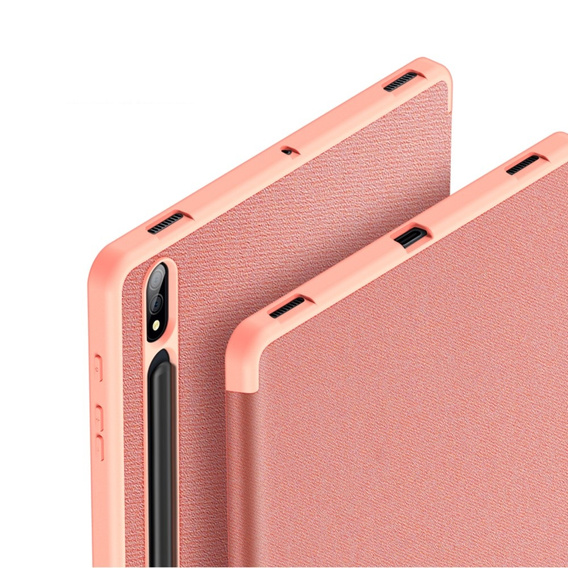 Чехол для Samsung Galaxy Tab S9+ 12.4", Dux Ducis Domo, розовый rose gold