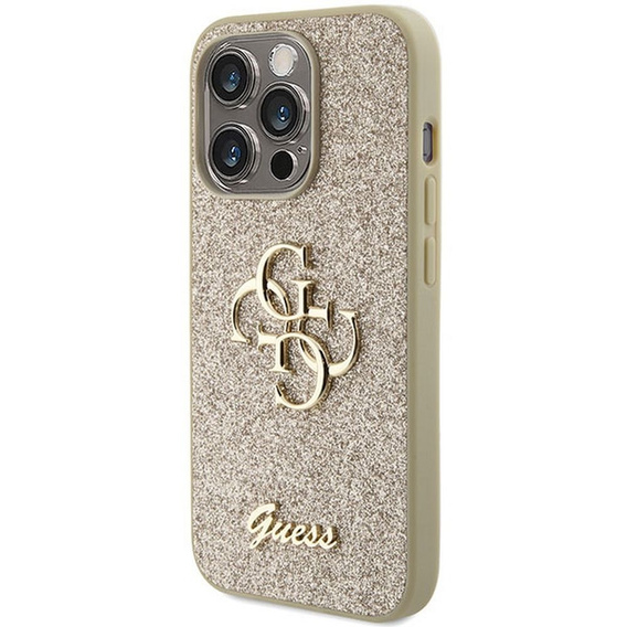 Чохол GUESS Fixed Glitter Big 4G Logo для iPhone 15 Pro