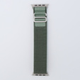Нейлоновый ремешок для Apple Watch 1/2/3/4/5/6/7/8/SE/ULTRA 42/44/45/49 мм, зеленый