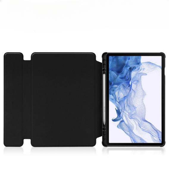 Чехол клавиатура для Samsung Galaxy Tab S9, Rotary 360° Leather, чёрный