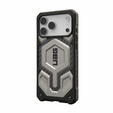 Чохол Urban Armor Gear для iPhone 17 Pro Max, Monarch Pro Kevlar MagSafe, титановий