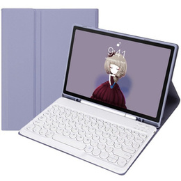 Чохол + клавіатура Galaxy Tab S8 / S7, Pen Slot, фіолетовий