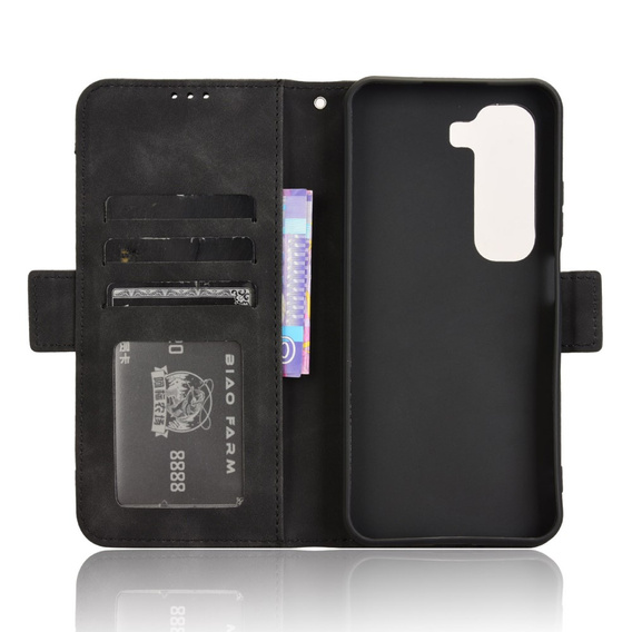 Футляр з клапаном для Infinix Hot 50 4G, Card Slot, чорний