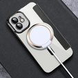 Чохол-книжка для iPhone 12, RFID Wallet MagSafe CamShield, чорний