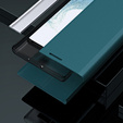 Чохол-книжка для Samsung Galaxy S24 FE, Side Magnetic, зелений