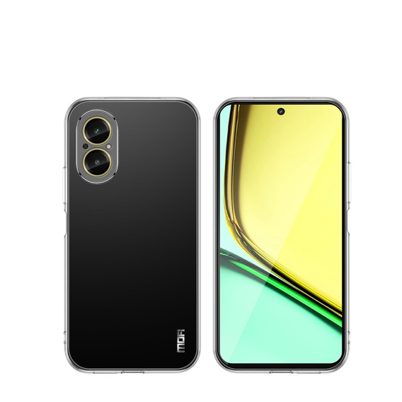 Чехол MOFI для Realme C67, тонкий, прозрачный