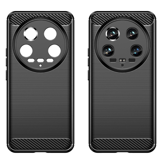 Чoхол до Xiaomi 14 Ultra, Carbon, чорний