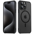 Чохол MagSafe для iPhone 12 / 12 Pro, Hybrid Matte Lens Pro, чорний
