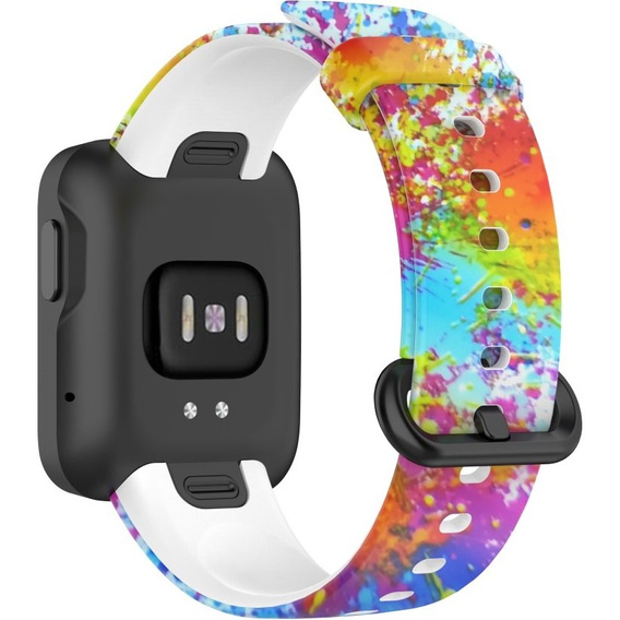 Силиконовый ремешок для Xiaomi Mi Watch Lite, Colorful Print