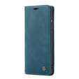Чехол CASEME для Samsung Galaxy A71, Leather Wallet Case, зелёный