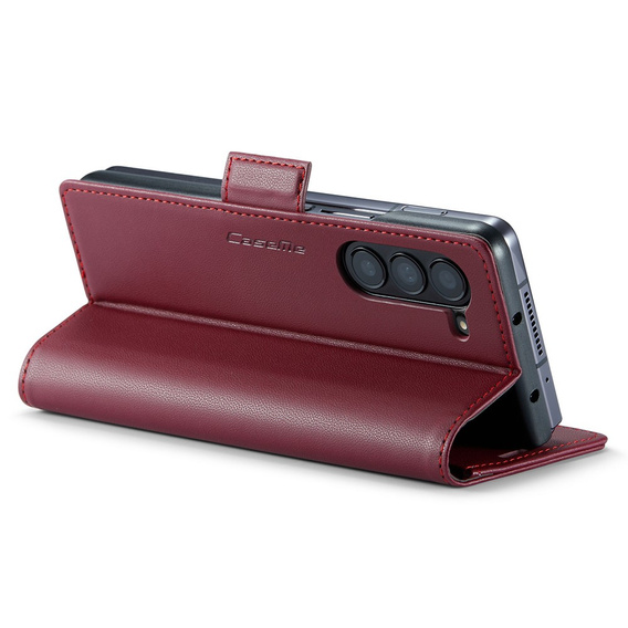 CASEME флип-кейс для Samsung Galaxy Z Fold6 5G, Litchi Wallet, красный