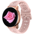 Силиконовый ремешок 20mm Soft Hollowed-out, Pink