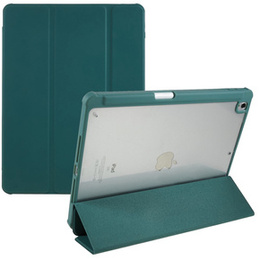 Чехол для iPad 10.2 2021 / 2020 / 2019, Smartcase Hybrid, с местом для стилуса, тёмно-зелёный