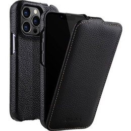 Чохол MELKCO для iPhone 13 Pro Max, шкіряний, фліп, чорний