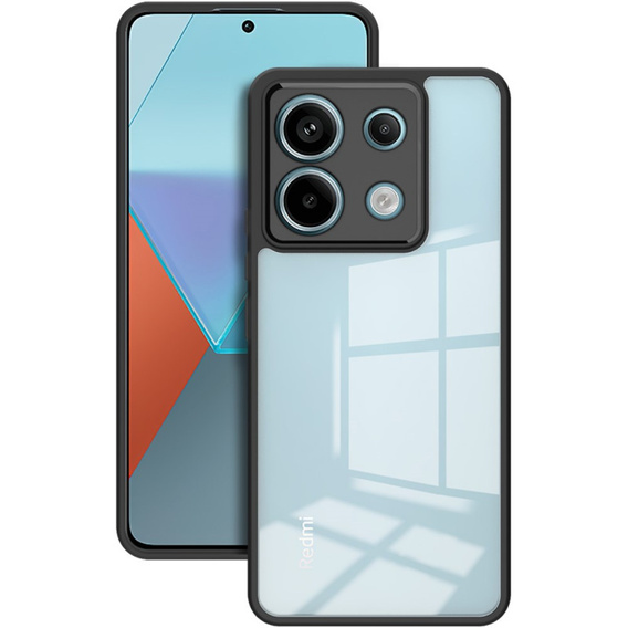 IMAK Чохол для Xiaomi Redmi Note 13 Pro 5G, UX-9A Series, прозорий / чорний