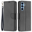 Чохол-книжка для Samsung Galaxy A54 5G, Wallet Litchi Magnet, чорний