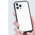 Чехол ERBORD Hybrid Frame для iPhone 13 Pro, Чёрный