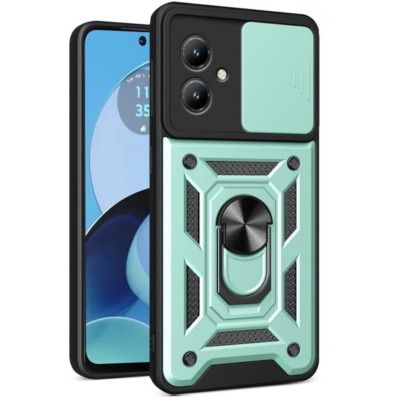 Чехол NOX Camera Slide Motorola Moto G14, CamShield Slide, зеленый