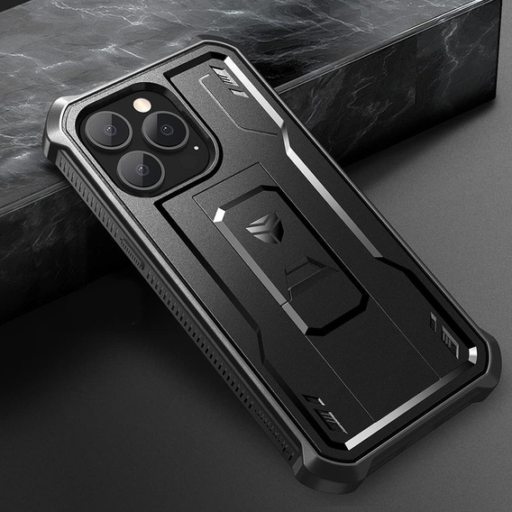 Бронированный чехол для iPhone 13 Pro, Dexnor Full Body, чёрный