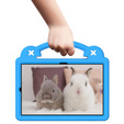 Детский чехол для Samsung Galaxy Tab S6 Lite 10.4 2020/2022 / Tab A7 2020 T500 / T505 / Tab S6 T860/T865, Cute Patterns, с подставкой, синий
