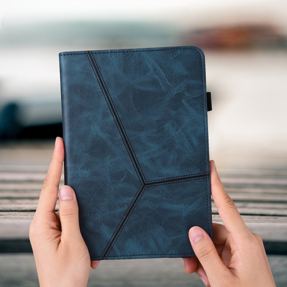 Чехол для Samsung Galaxy Tab S10 Lite / S10 FE / S9 FE / S9, Classic, с местом для стилуса, синий