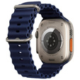 Силиконовый ремешок Apple Watch 1/2/3/4/5/6/7/8/SE/ULTRA 42/44/45/49mm, Midnight Blue