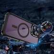 Чохол для iPhone 14 Pro Max, ERBORD Impact Guard, MagSafe, чорний