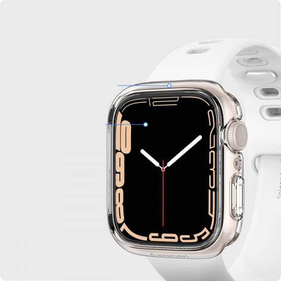 Чехол SPIGEN до Apple Watch 4/5 40MM, Ultra Hybrid, Crystal Clear