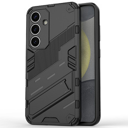 Чехол для Samsung Galaxy A56 5G, Military kickstand, чёрный